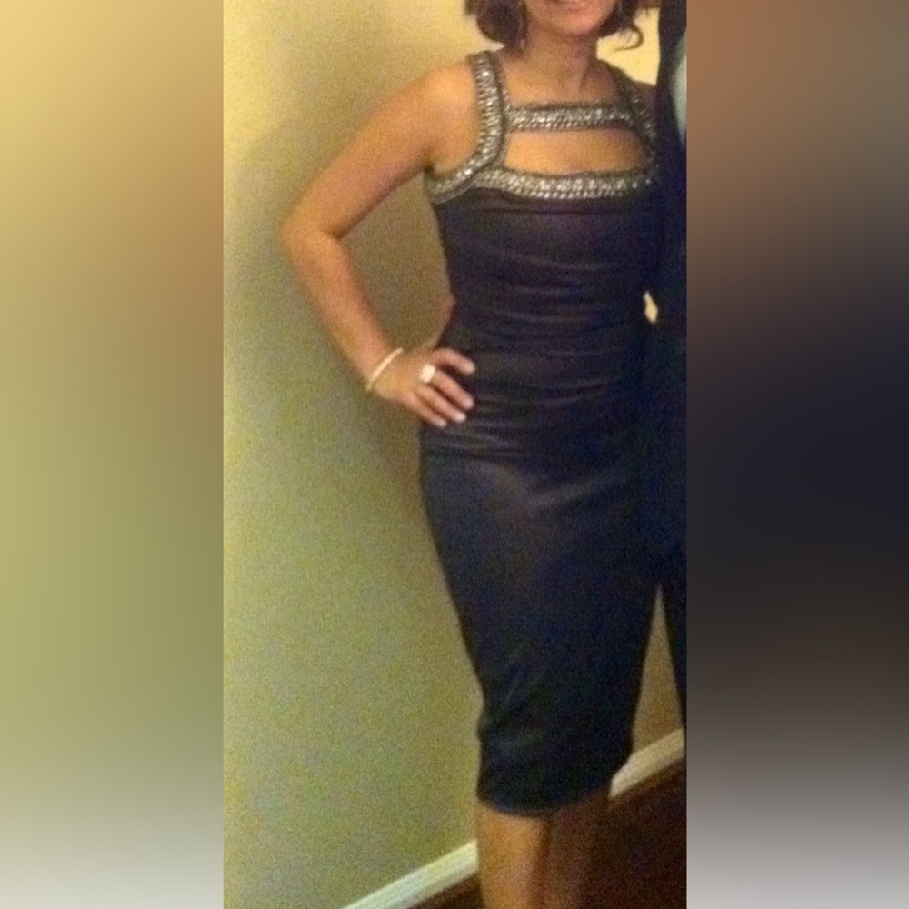 Mandalay Dress In charcoal.
